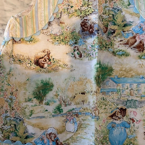 Vintage Bunny Rabbit Swing Top Size 6 Months - Picture 2 of 3